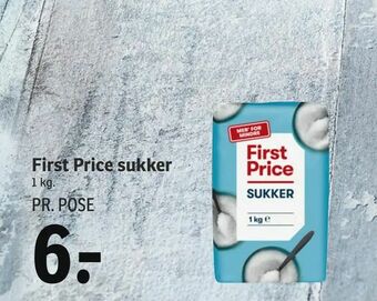 SPAR First Price sukker tilbud