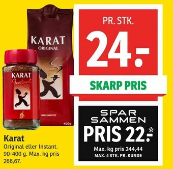 SPAR Karat tilbud