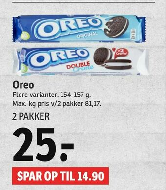 SPAR Oreo tilbud