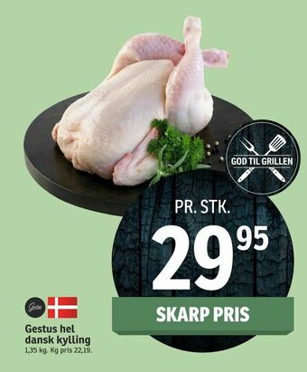 SPAR Gestus hel dansk kylling tilbud