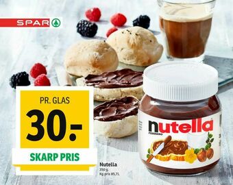 SPAR Nutella tilbud
