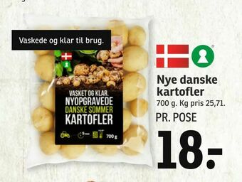 SPAR Nye danske kartofler tilbud