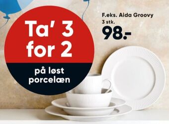 Bilka Aida tallerken tilbud