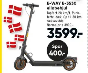 Bilka E-way elløbehjul tilbud
