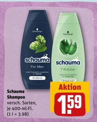 REWE DE Schauma Shampoo tilbud