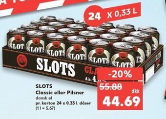 Kaufland DE Slots Classic Eller Pilsner tilbud
