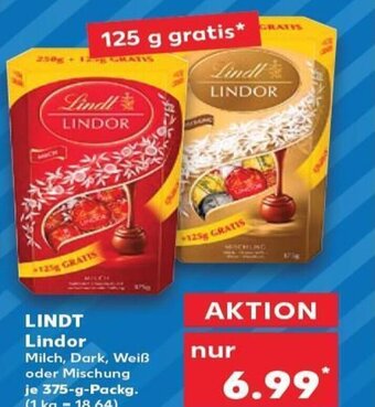 Kaufland Lindt Lindor tilbud