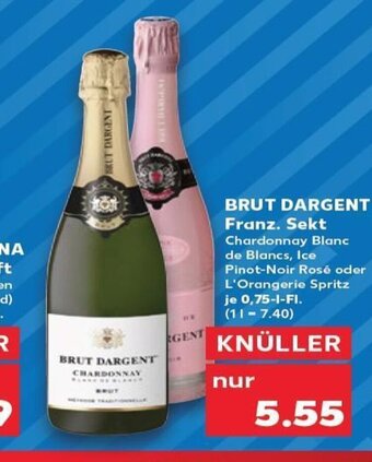 Kaufland Brut Dargent Franz. Sekt tilbud