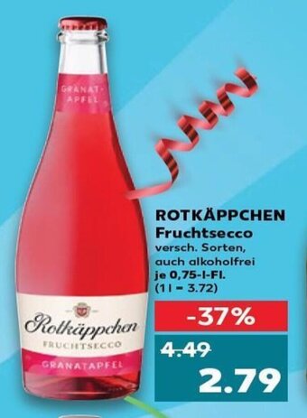 Kaufland Rotkäppchen Fruchtsecco tilbud