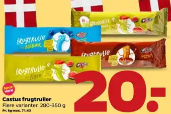 Netto Castus Frugtruller 280-350g tilbud
