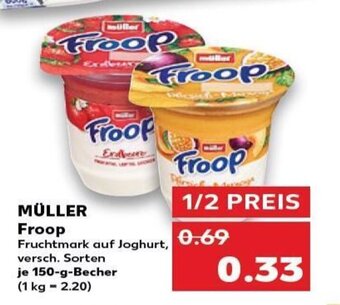 Kaufland Müller Froop tilbud