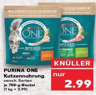 Kaufland Purina One Katzennahrung tilbud