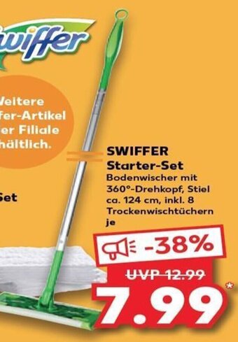 Kaufland DE Swiffer Starter-Set tilbud