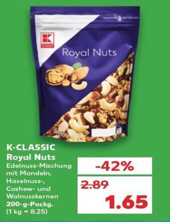 Kaufland K-Classic Royal Nuts tilbud