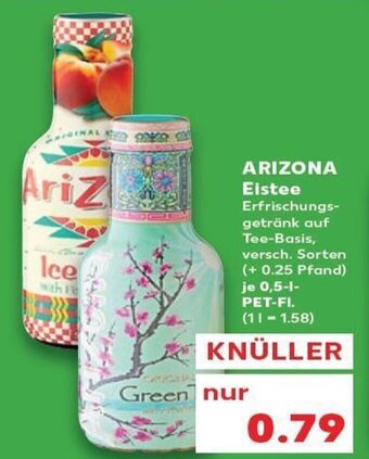 Kaufland DE Arizona Eistee tilbud
