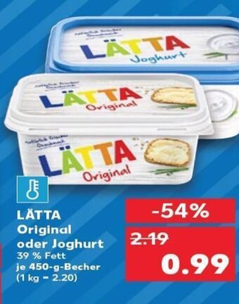 Lätta Original oder Joghurt