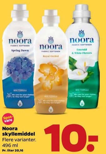 Netto Noora Skyllemiddel 496 ml tilbud
