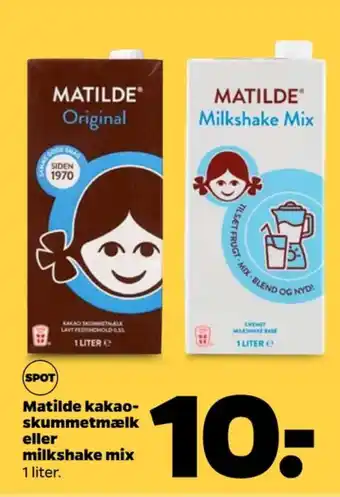 Netto Matilde chokolademælk tilbud