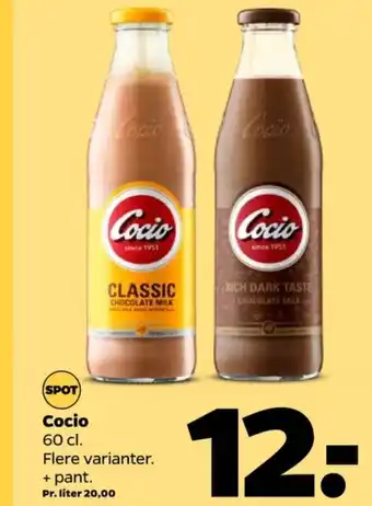 Netto Cocio chokolademælk tilbud