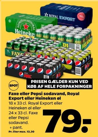 Netto Export øl tilbud