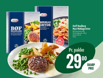 Min Købmand Steff houlberg bøf bearnaise tilbud