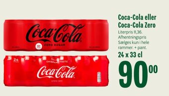 Min Købmand Coca cola cola tilbud