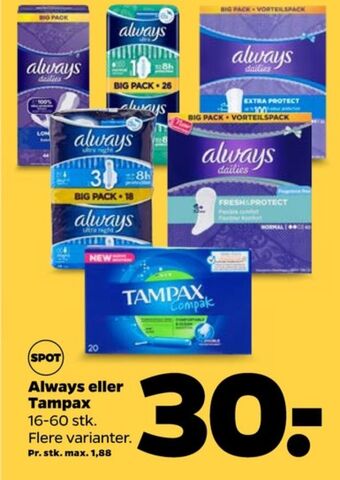 Netto Always bind tilbud