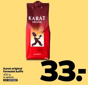 Netto Original kaffe formalet tilbud
