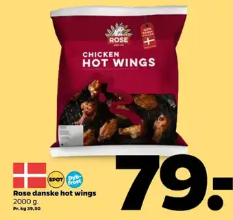 Netto Rose hot wings tilbud