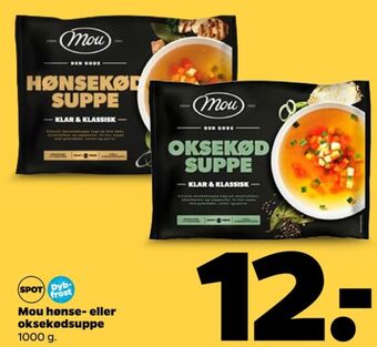 Netto Klar & klassisk hønsekødssuppe tilbud