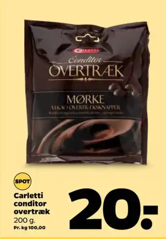 Conditor overtræksknapper mørk