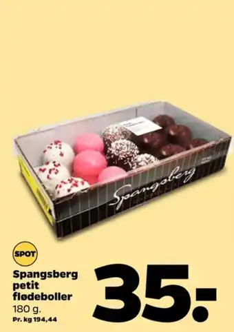 Netto Spangsberg flødeboller petit tilbud