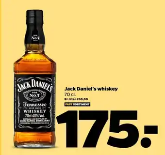 Old no. 7 tennessee whisky