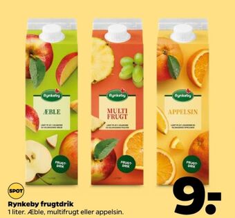 Netto Rynkeby æblejuice tilbud
