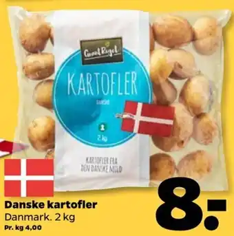 Netto Danske Kartofler 2Kg tilbud