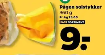 Netto Pågen Solstykker 360g tilbud