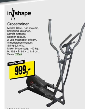 Harald Nyborg Crosstrainer tilbud