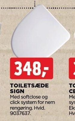 jem & fix Toiletsæde sign tilbud