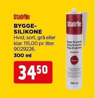jem & fix Byggesilikone tilbud