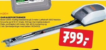 jem & fix Garageportåbner tilbud