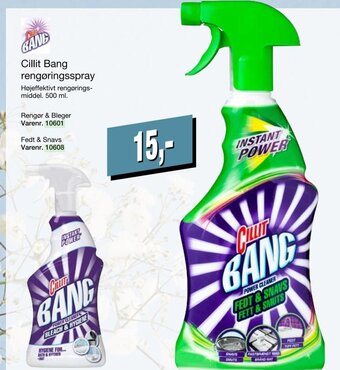 Harald Nyborg Cillit Bang Rengøringsspray tilbud