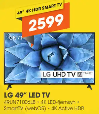 Expert LG 49"Led TV 49UN71006LB tilbud