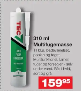 Tec 7 fugemasse