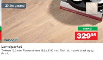 Moland lamelparket