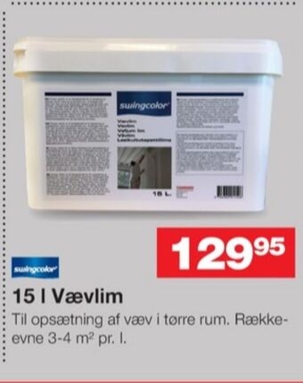 Bauhaus Swingcolor vævlim tilbud