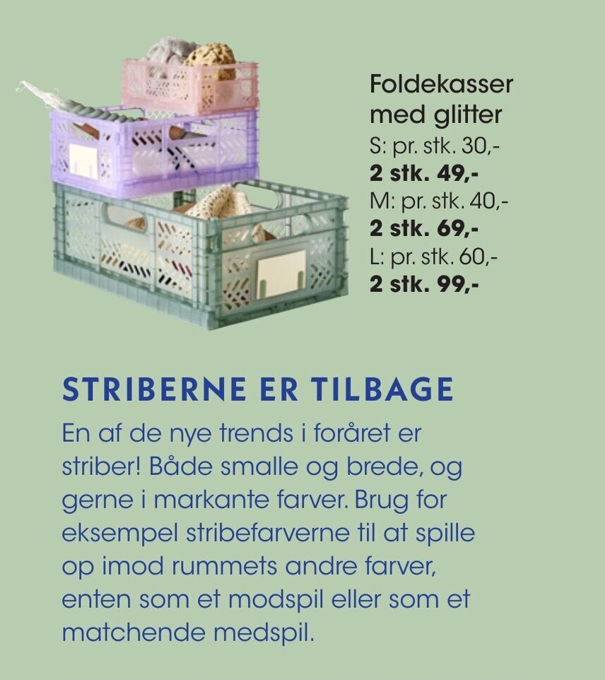 Foldekasser Med Glitter tilbud hos Bilka