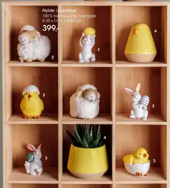 Bilka Hylde i Bambus tilbud
