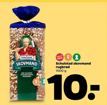 Schulstad skovmand rugbrød