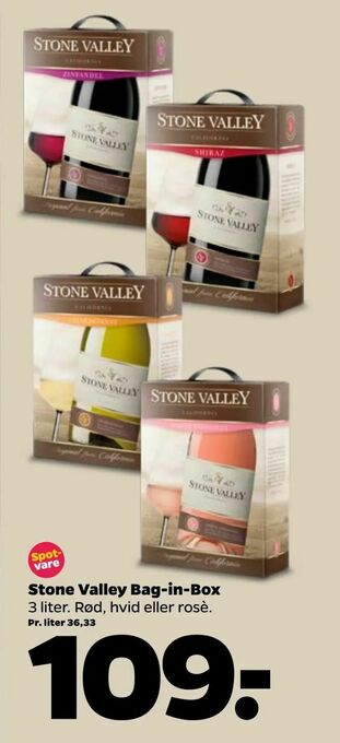 Netto Stone Valley Bag-in-Box tilbud