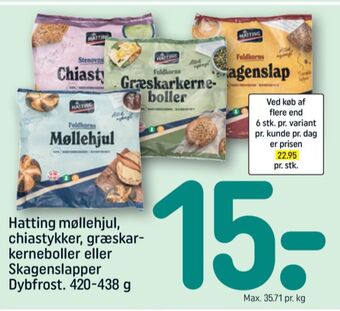 REMA 1000 Hatting rundstykker tilbud